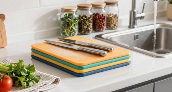 efficient evening kitchen cleaning