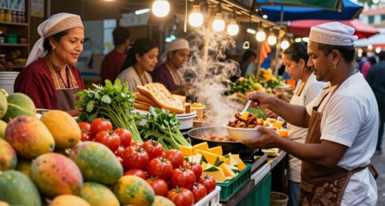 exploring diverse food destinations