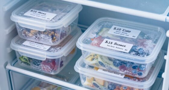 freezer label saving meals