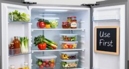 fridge organization prevents waste