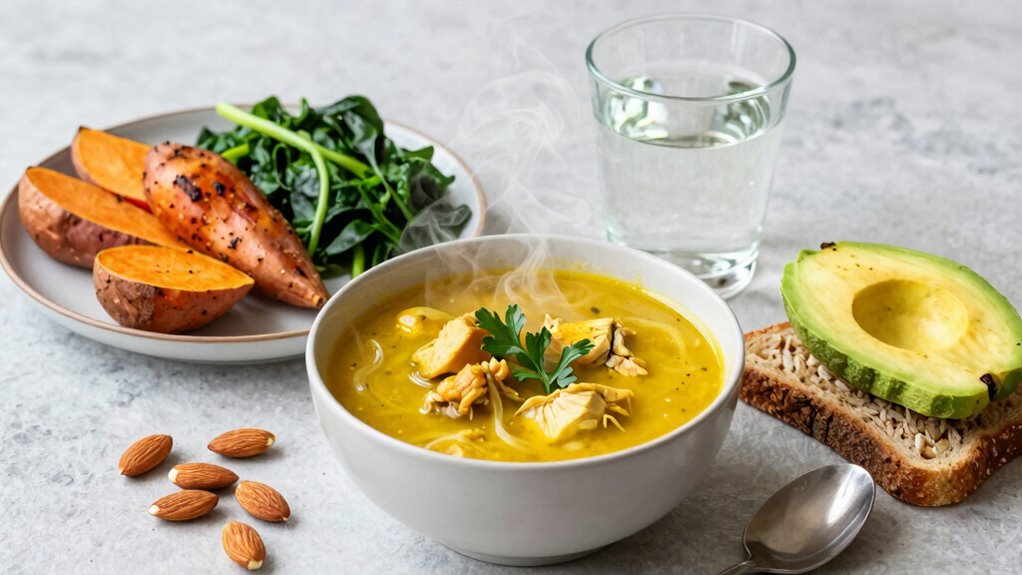 healthy recovery through meal prep