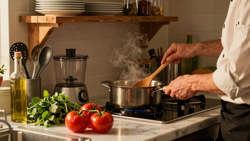 home cooking restaurant techniques