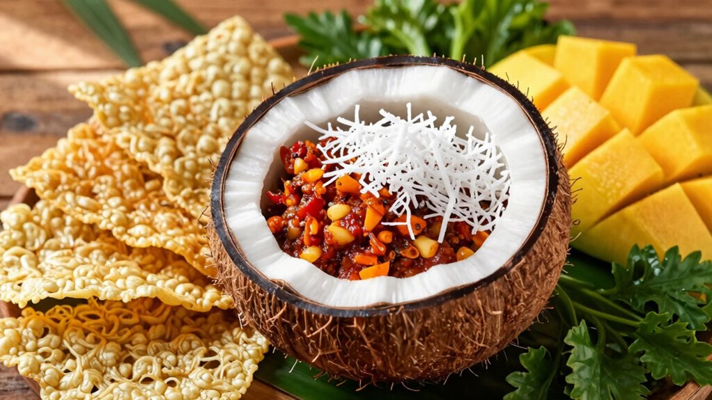 indonesian coconut flavor celebration