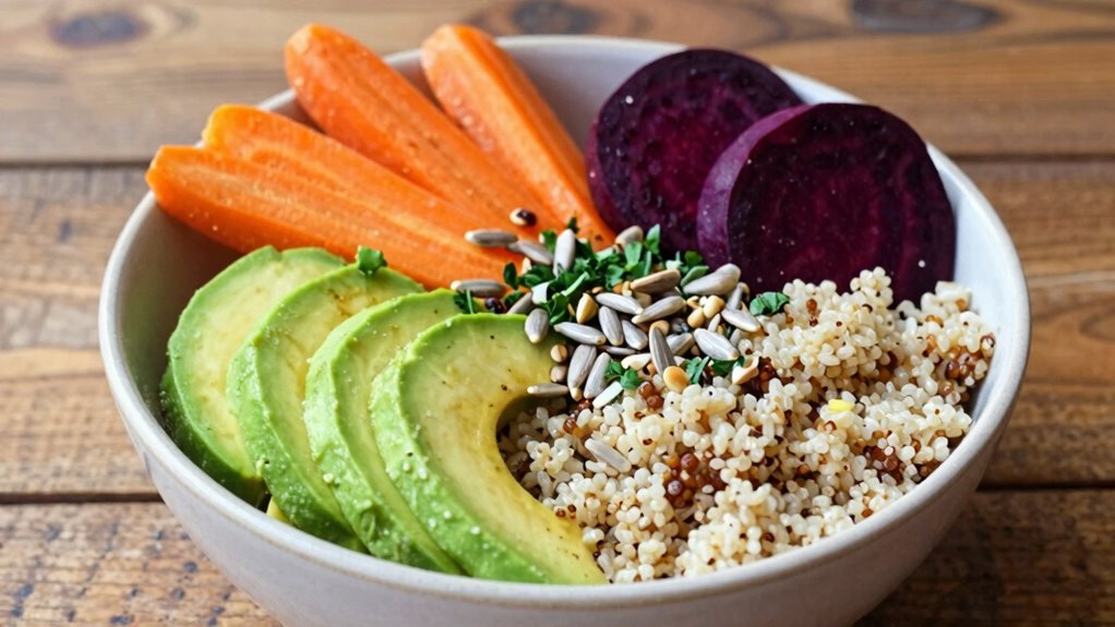 nutritious grain bowl technique