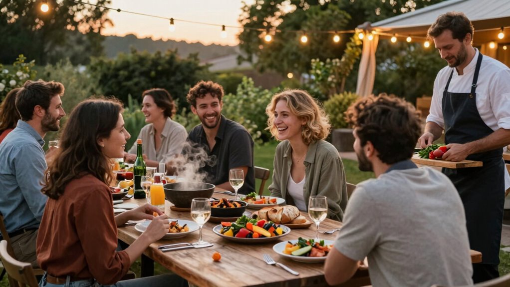 outdoor culinary social experiences