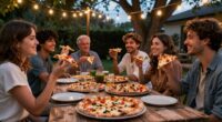 outdoor pizza night trend