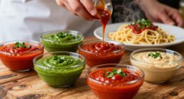 pre made sauces improve flavor