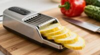 precise slicing with mandoline