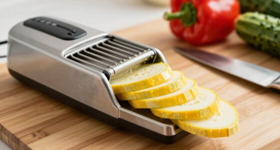 precise slicing with mandoline