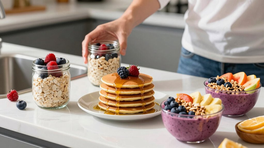 prepped simple nutritious mornings