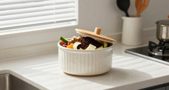 simple kitchen composting method