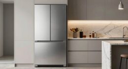 sleek space saving kitchen design