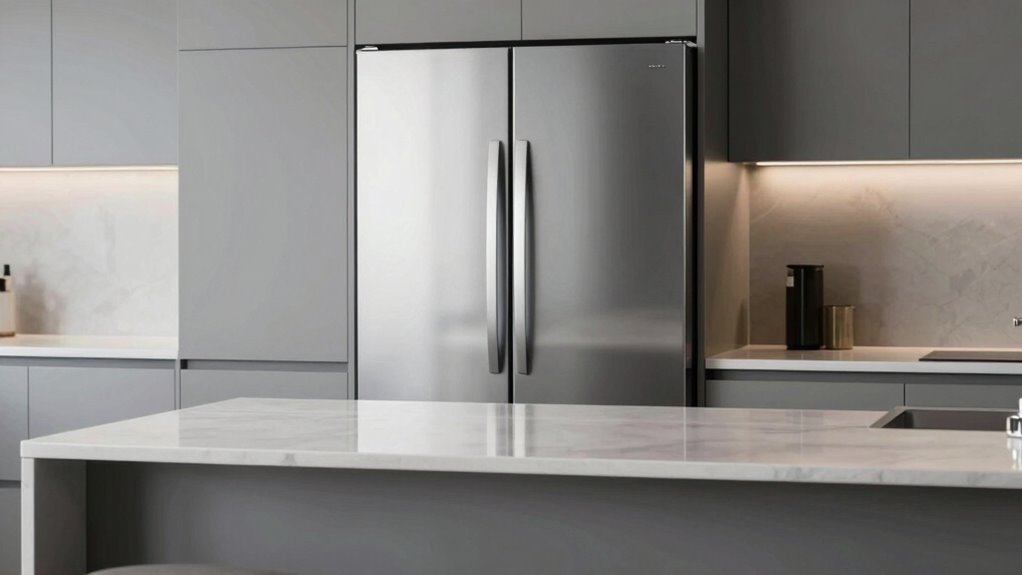sleek space saving kitchen solution