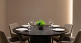subtle sophistication in dining