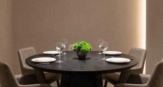 subtle sophistication in dining