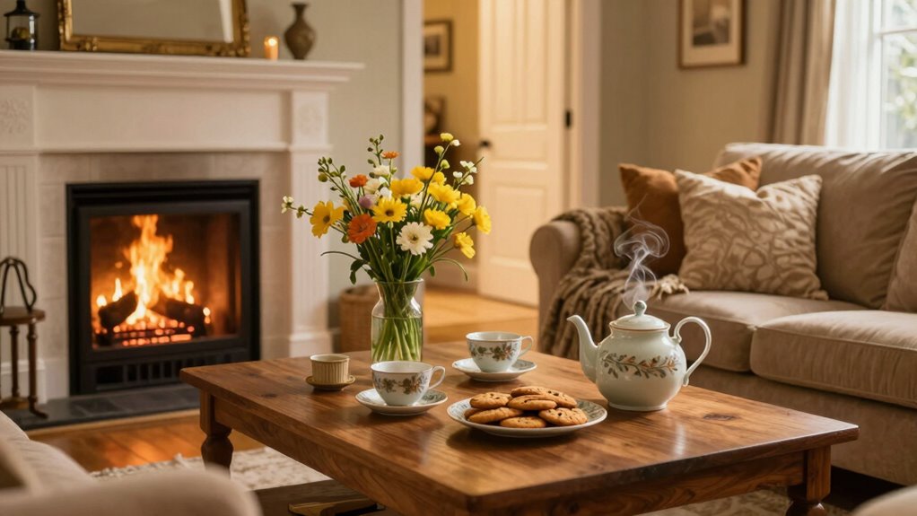warm welcoming hosting gestures