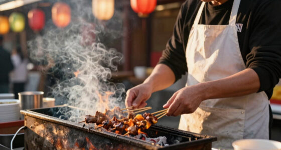 Japanese street yakitori