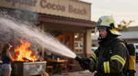 Popular Cocoa Beach restaurant goes up in flames