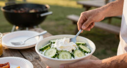 This Sour Cream Cucumber Salad Is the First Thing Gone at Every Barbecue