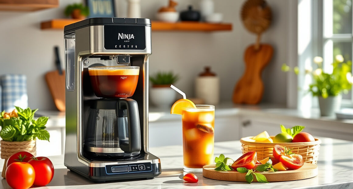 Beat the Heat with Ninja Hot & Iced XL Coffee Maker: Perfect Summer Iced Coffee