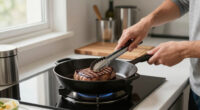 Almost No Skill Required To Cook A Steak