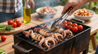 Calamari Grigliati Con Panzanella