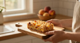 Peach Crumb Bars