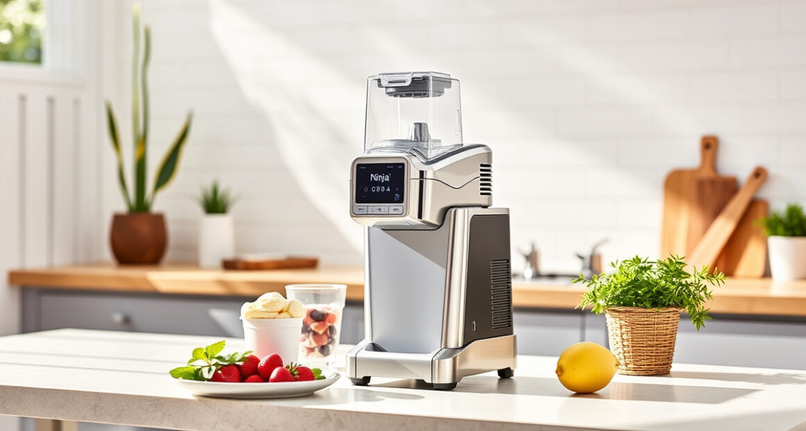 Beat the Summer Heat with Ninja NC701 CREAMi Swirl Ice Cream Maker