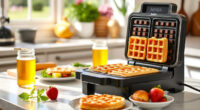 Bright Summer Waffle Creations with the Ninja Belgian Waffle Maker Pro