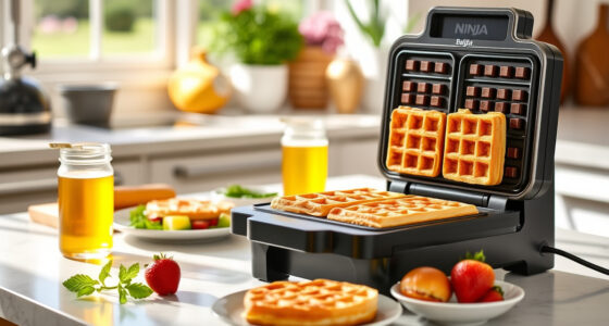 Bright Summer Waffle Creations with the Ninja Belgian Waffle Maker Pro