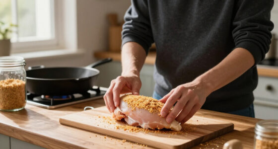 For The Crispiest Breaded Chicken, I Skip The 3-Step Breading Method