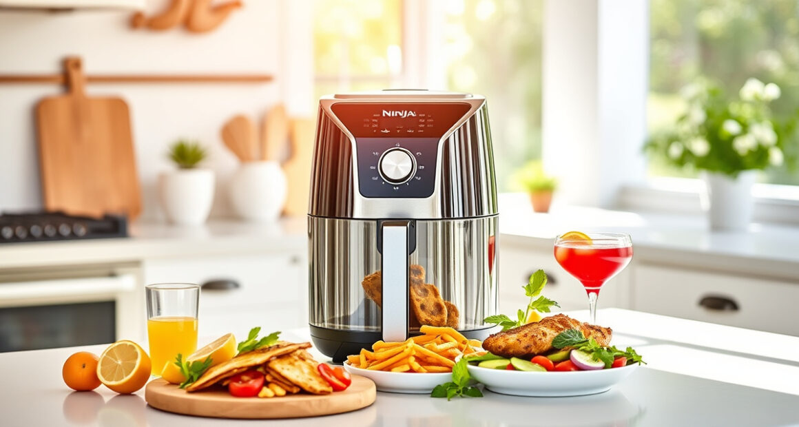 Host Effortlessly with the Ninja Crispi Pro Glass Air Fryer at Your Summer Pool Party