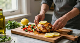 Sheet Pan Tuscan Lemon Chicken