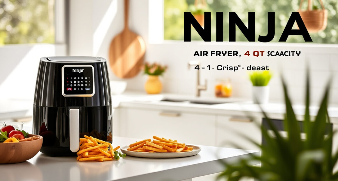 Summer Snack Upgrade: Ninja Air Fryer 4 Qt for Easy, Healthy Eats