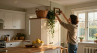 11 Clever Ideas For What To Do With The Awkward Space Above Kitchen Cabinets