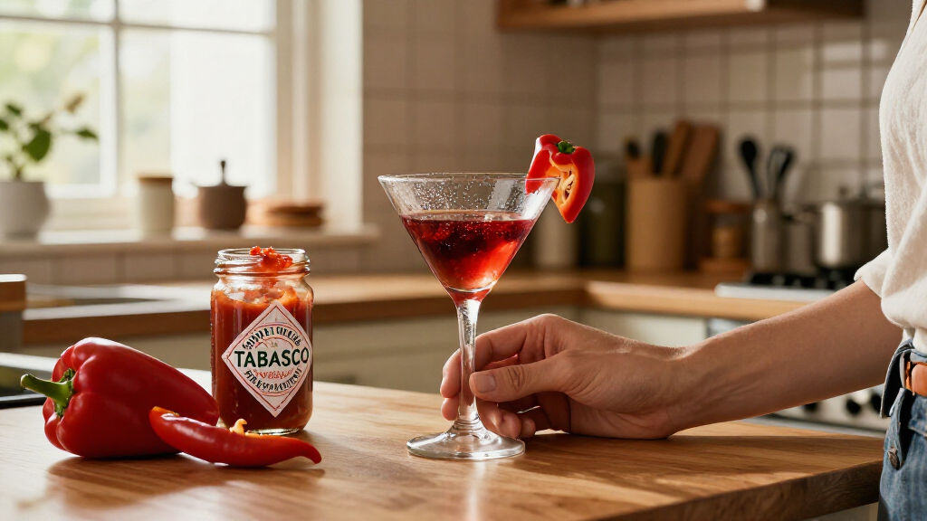 How To Make A Pepper-Jelly Martini With Absolut And TABASCO